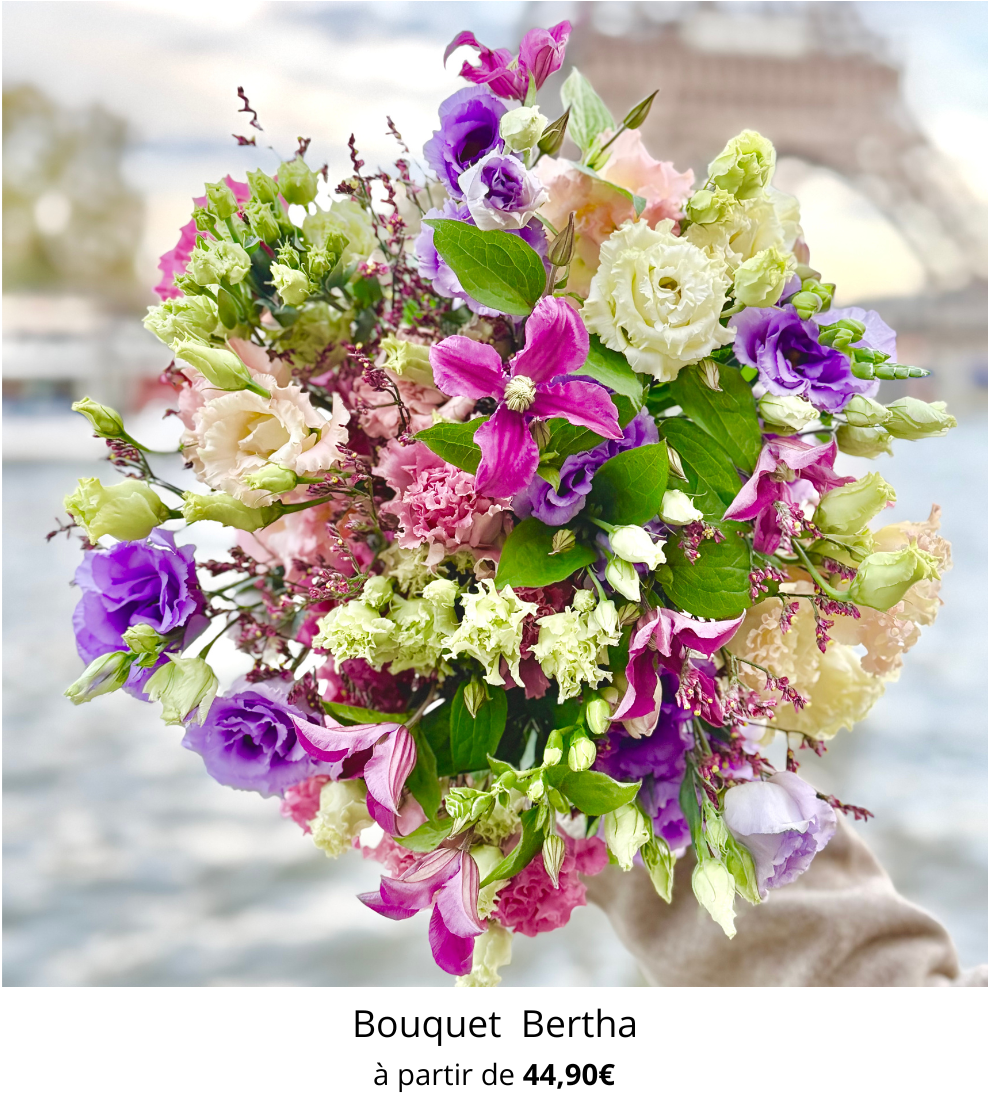 Bouquet Bertha - Livraison fleurs  MAISON EHR - Vos fleurs livré à Paris